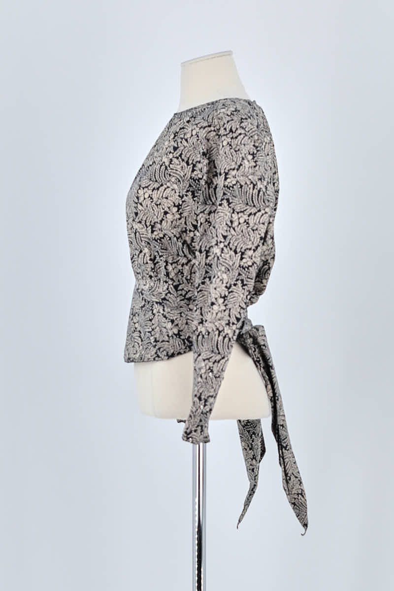 Blouse Bash Noir en Coton
