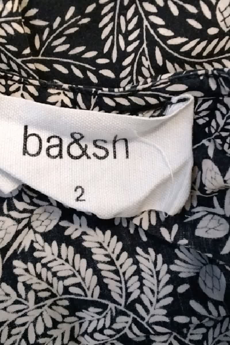 Blouse Bash Noir en Coton