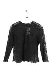 Blouse Ba&Sh Noir en Coton, taille S - Seconde Main