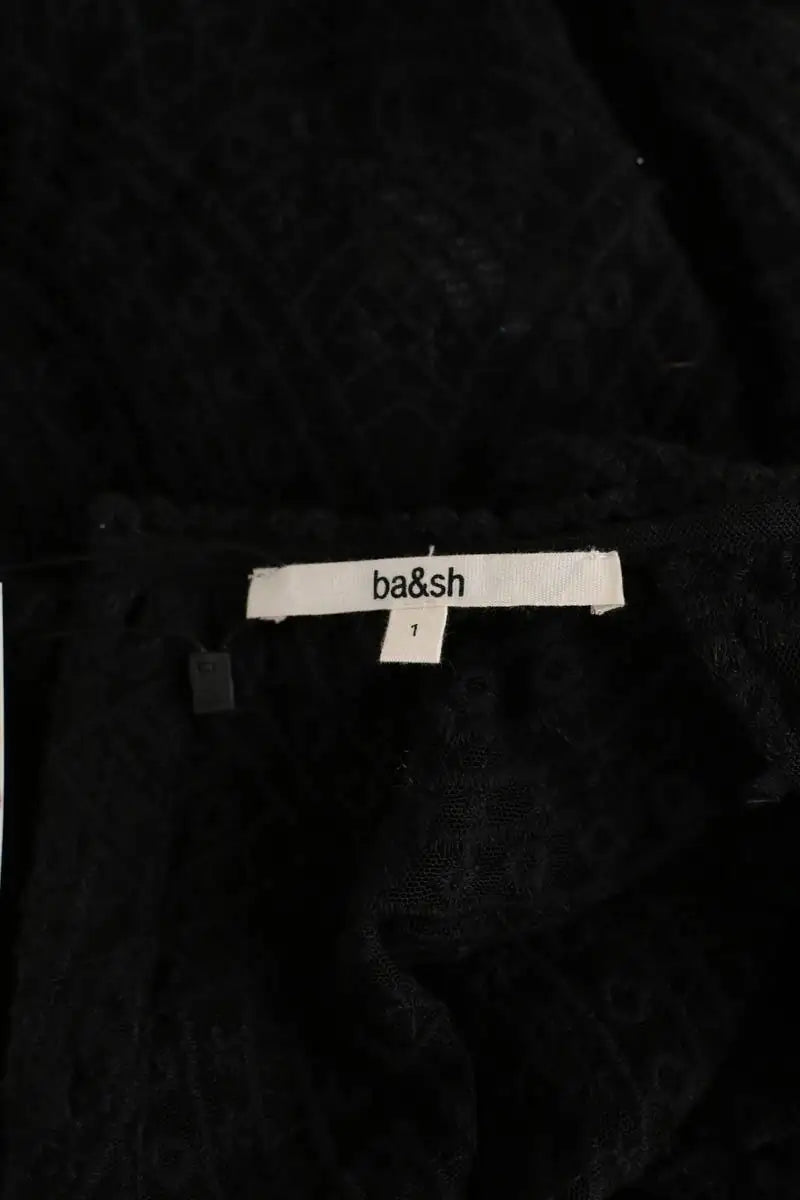 Blouse Ba&Sh Noir en Coton