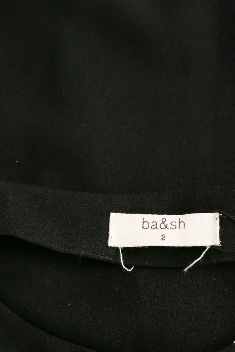 Blouse Ba&Sh Noir en Polyester