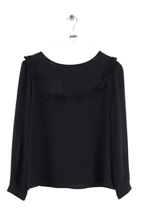 Blouse Ba&Sh Noir en Synthétique, taille M - Seconde Main