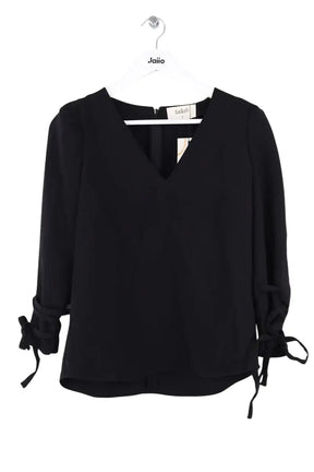 Blouse Ba&Sh Noir en Synthétique, taille M - Seconde Main