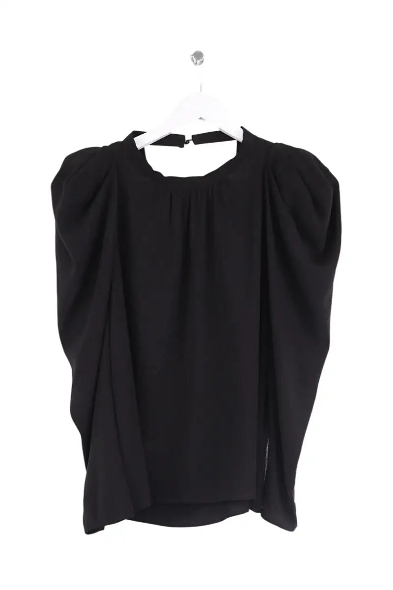 Blouse Ba&Sh Noir en Synthétique, taille S - Seconde Main
