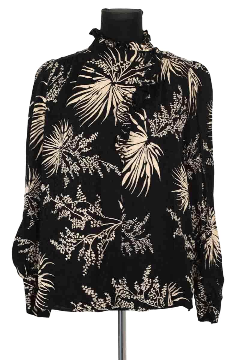 Blouse Bash Noir en Viscose, taille S - Seconde Main