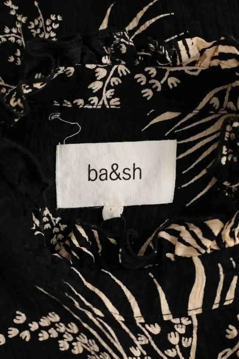 Blouse Bash Noir en Viscose