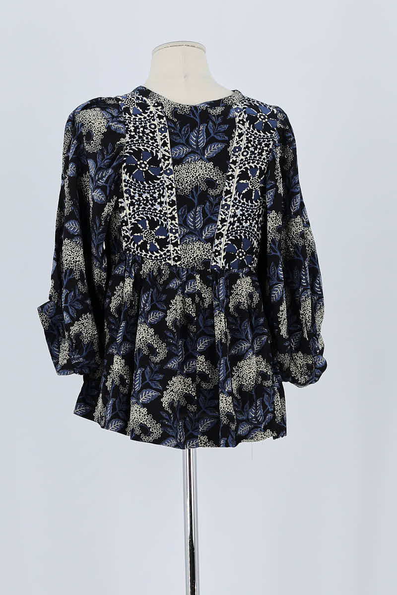 Blouse Bash Noir en Viscose