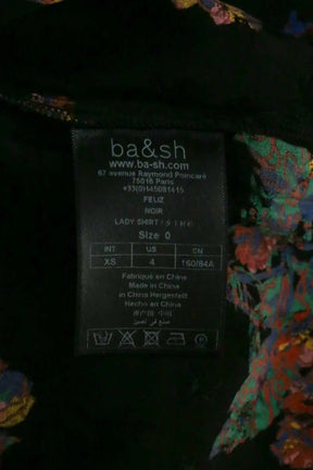 Blouse Ba&Sh Noir en Viscose