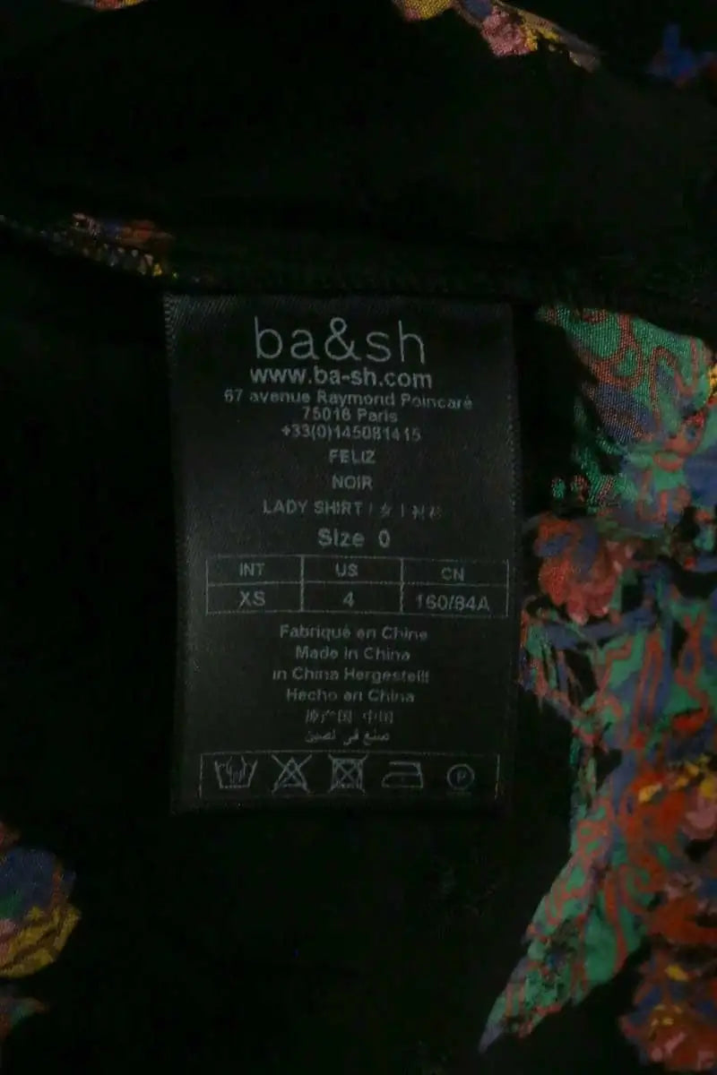 Blouse Ba&Sh Noir en Viscose