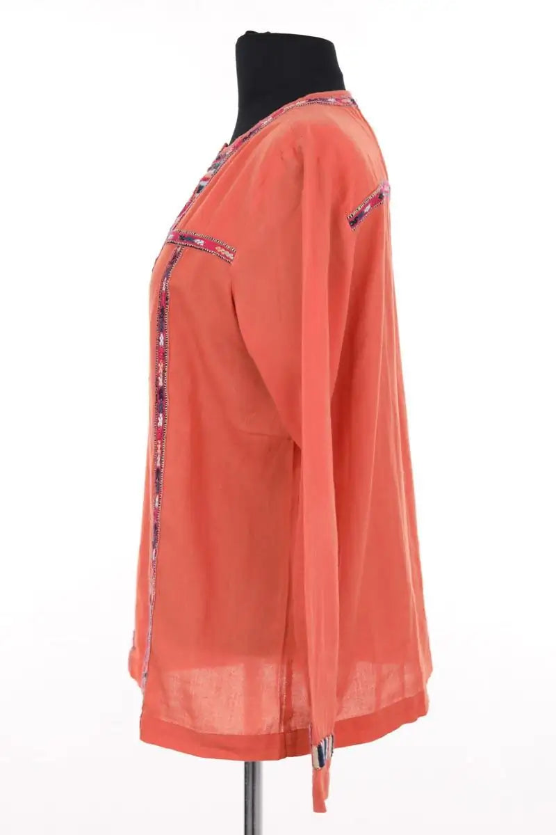 Blouse Ba&Sh Orange en Coton