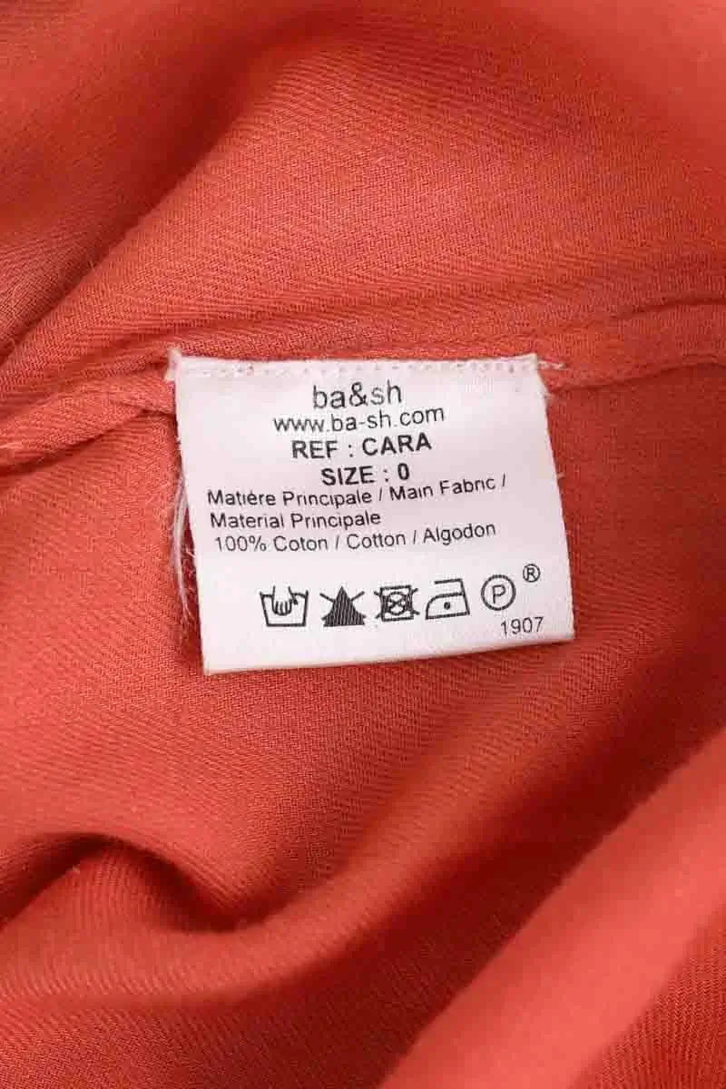 Blouse Ba&Sh Orange en Coton