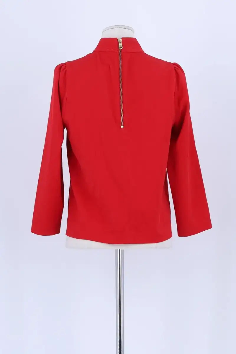 Blouse Ba&Sh Rouge en Coton