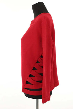 Blouse Bash Rouge en Polyester