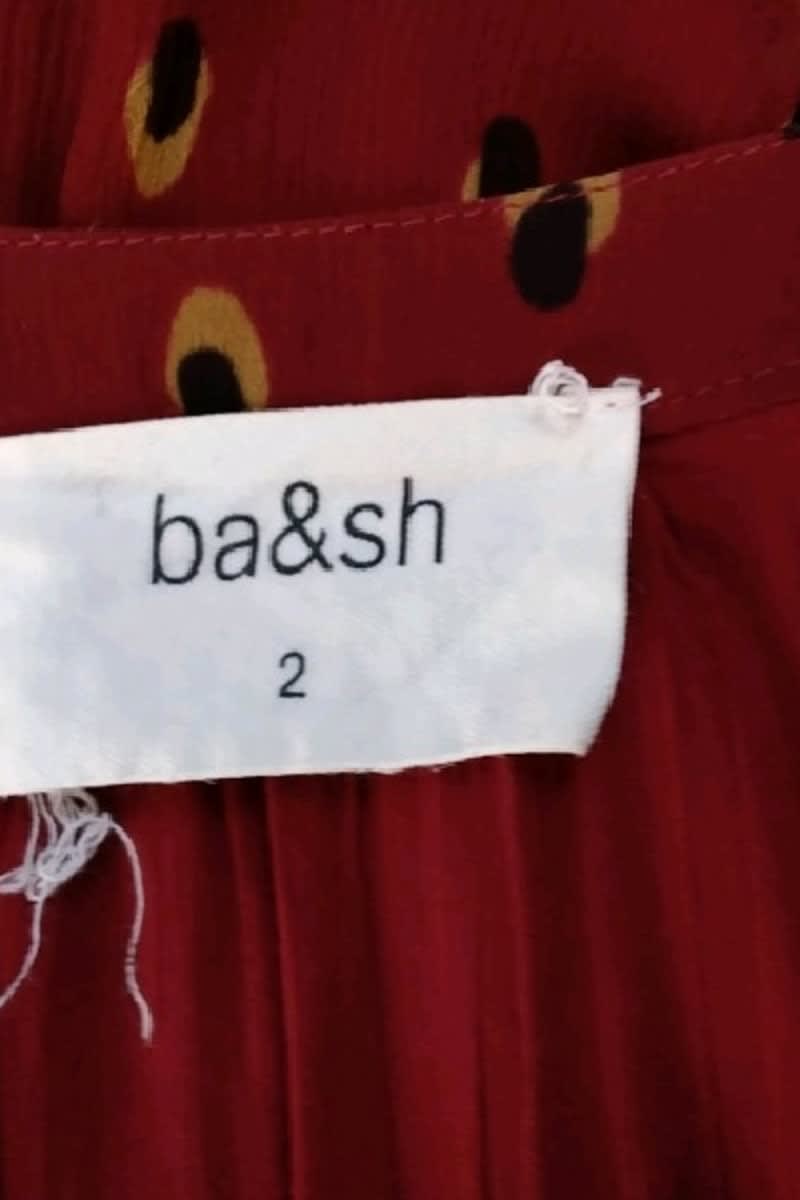 Blouse Bash Rouge en Viscose