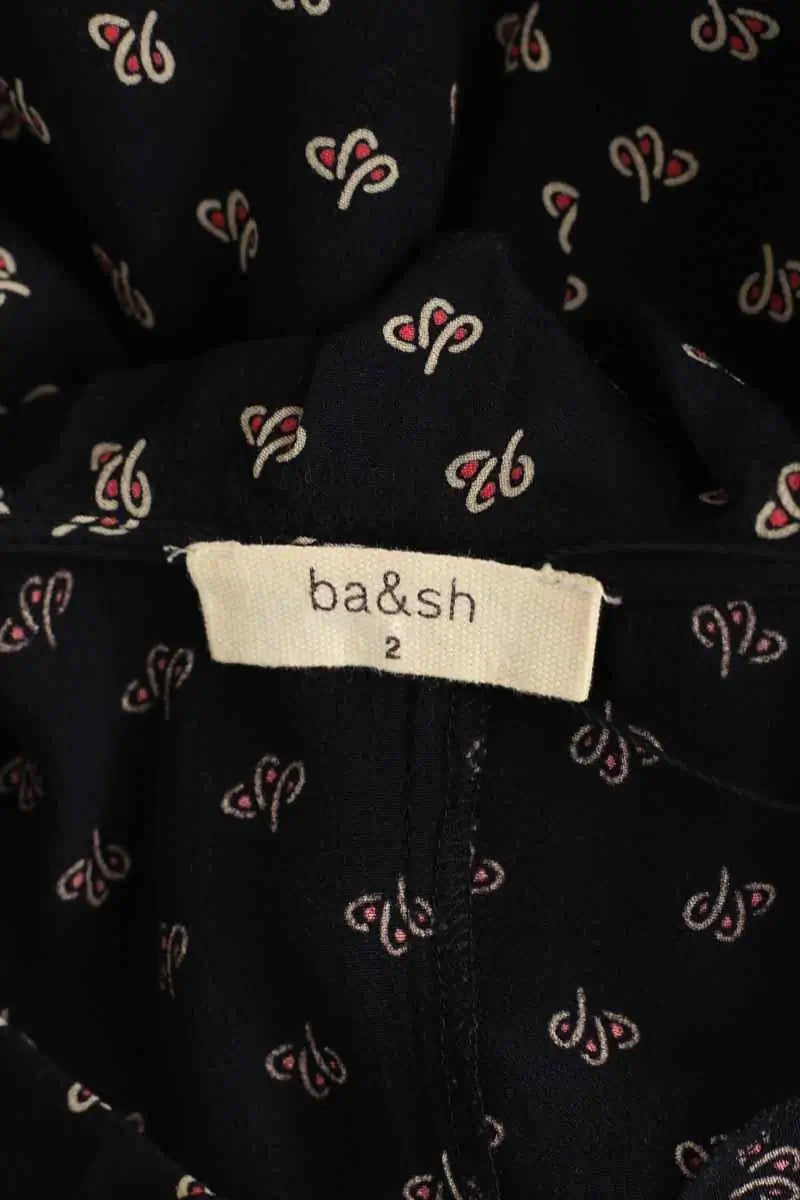 Blouse Ba&Sh Thome Noir en Viscose
