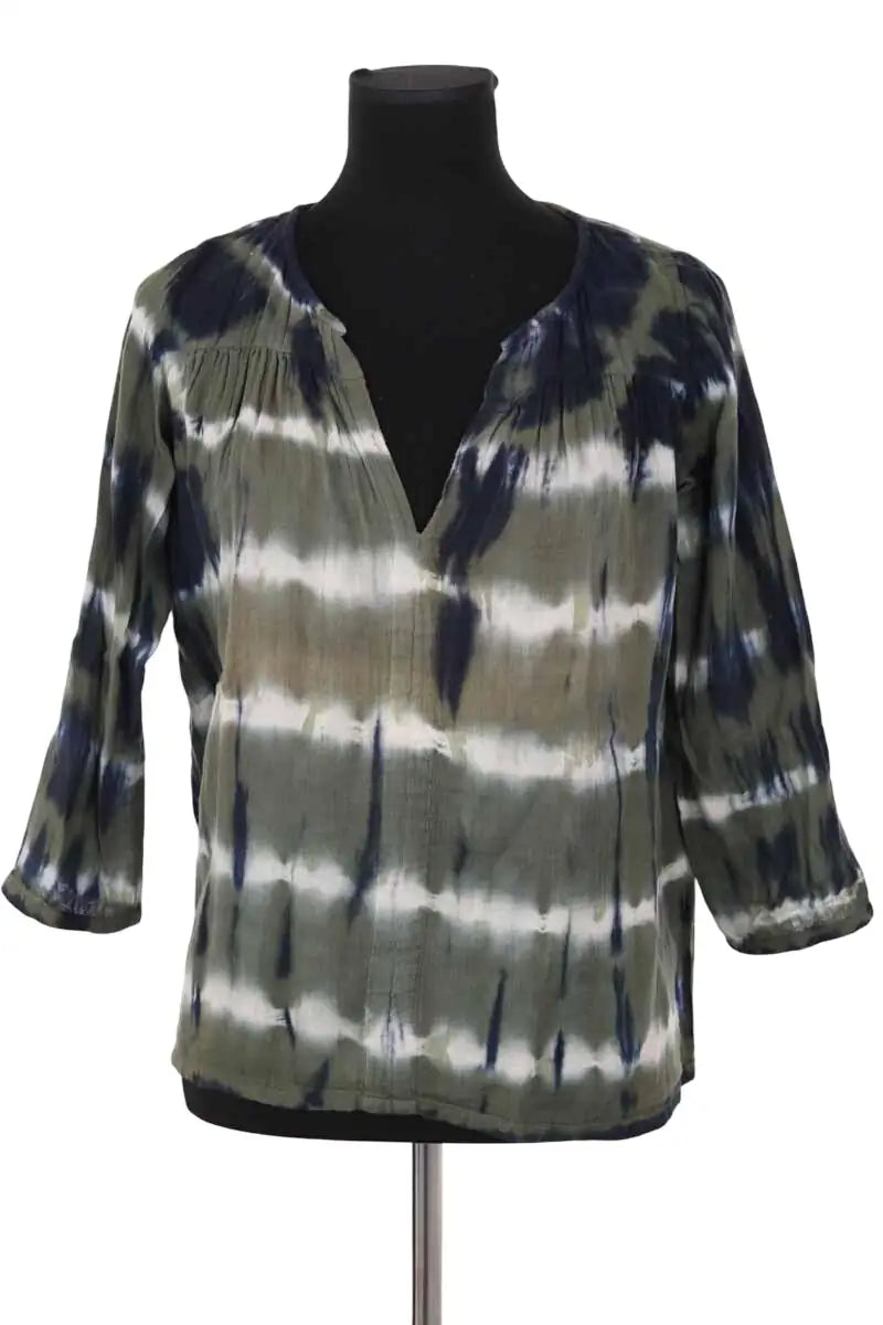 Blouse Ba&Sh Vert en Coton, taille S - Seconde Main