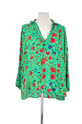 Blouse Bash Vert en Viscose, taille M - Seconde Main