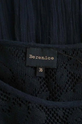 Blouse Berenice Bleu en Synthétique
