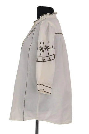 Blouse Berenice Ecru en Coton