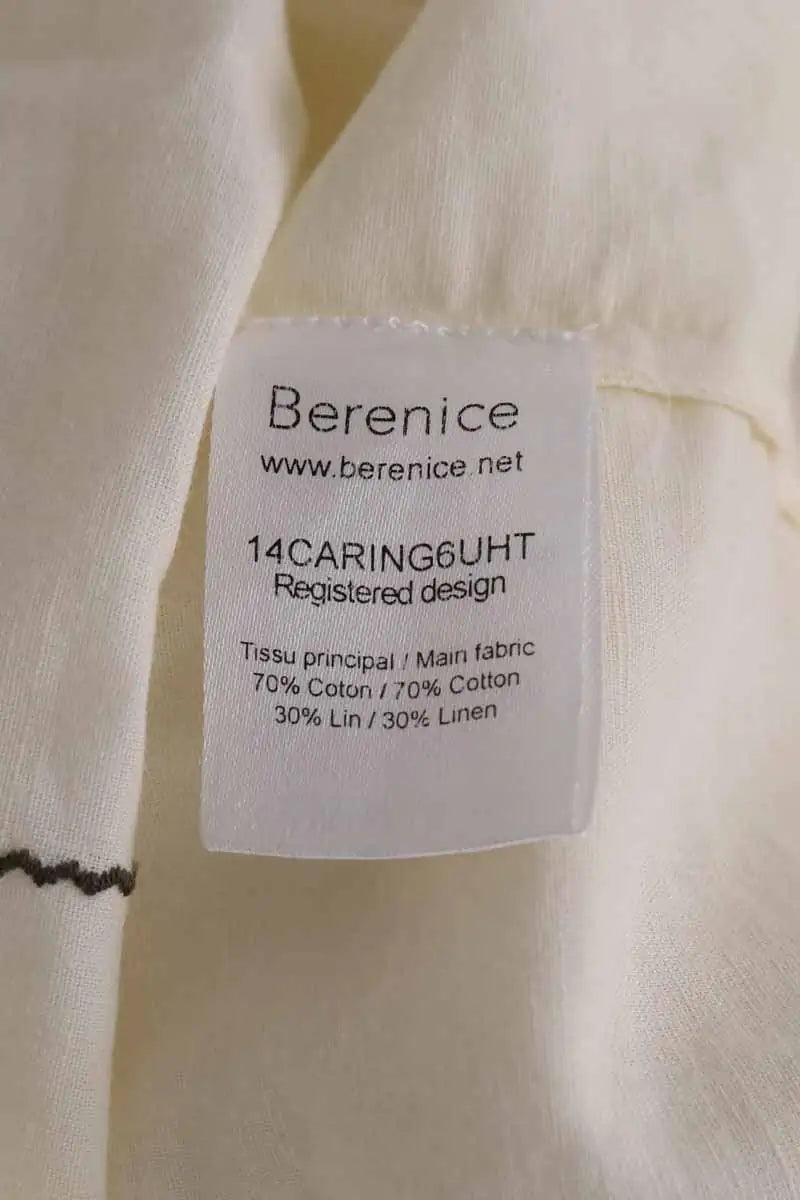 Blouse Berenice Ecru en Coton