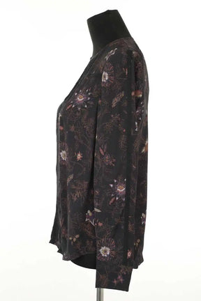 Blouse Berenice Noir en Synthétique