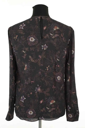 Blouse Berenice Noir en Synthétique