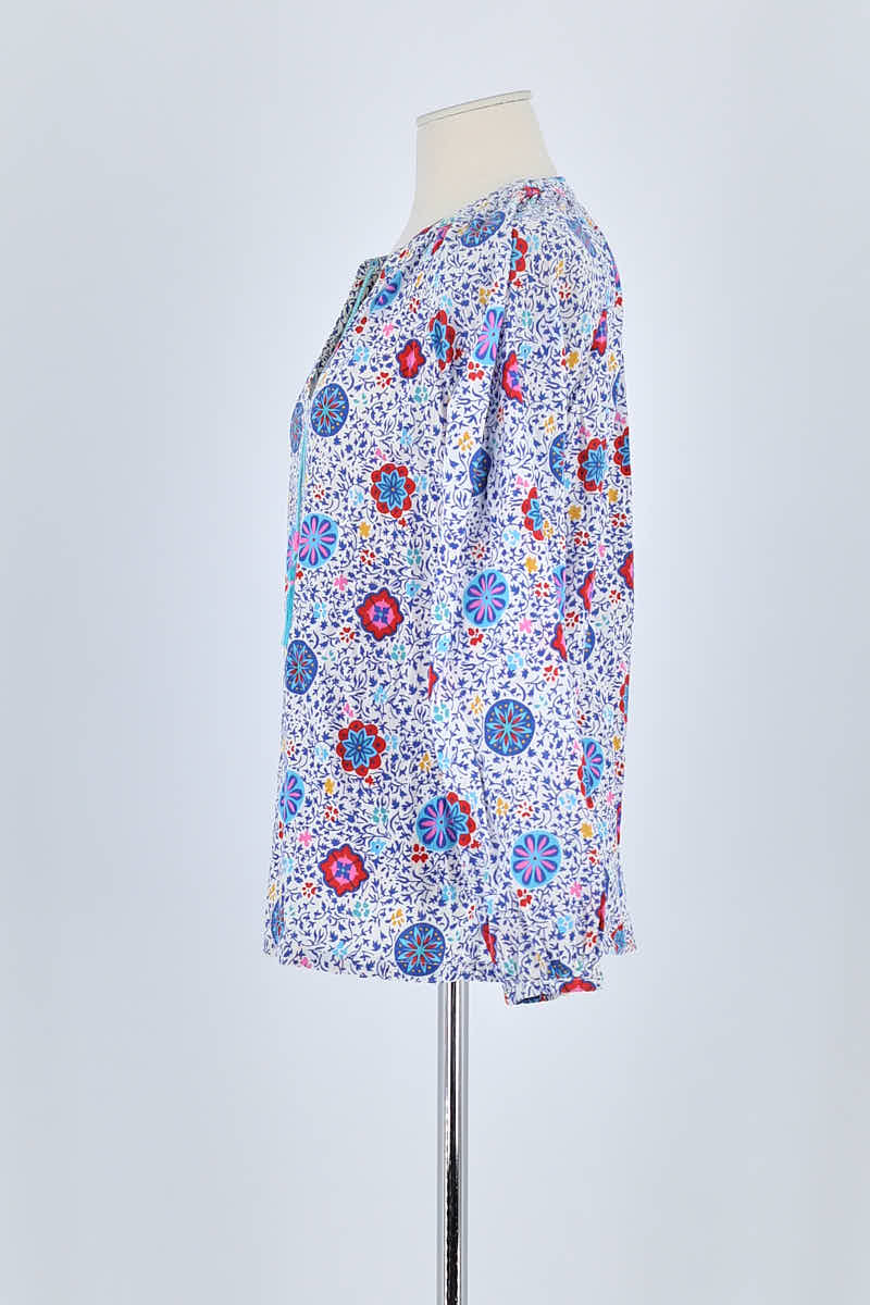 Blouse Boden Blanc en Coton