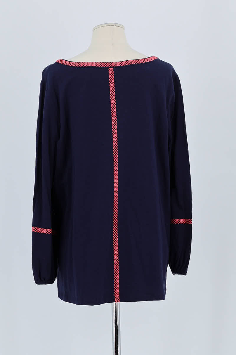 Blouse Boden Marine en Coton