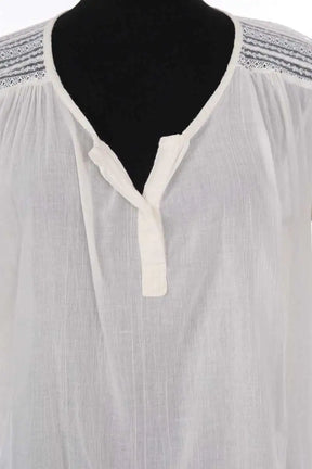 Blouse Charlie Joe Beige en Coton