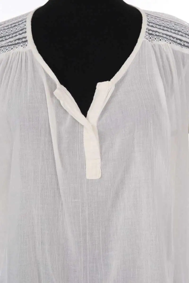 Blouse Charlie Joe Beige en Coton