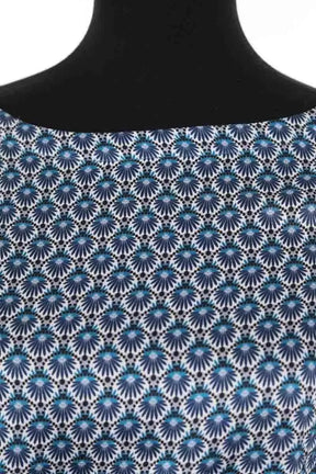 Blouse Charlotte Sparre Bleu en Soie