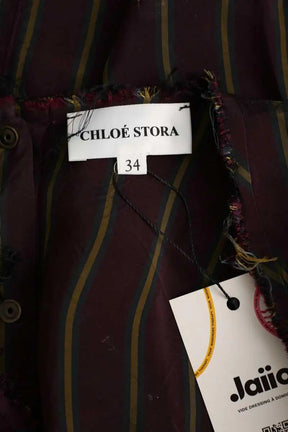 Blouse Chloé Stora Bordeaux en Coton