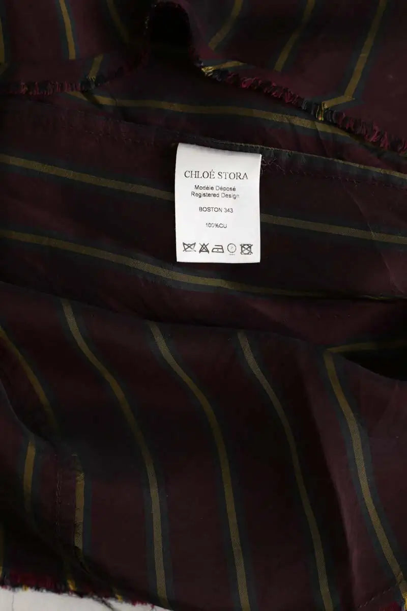 Blouse Chloé Stora Bordeaux en Coton