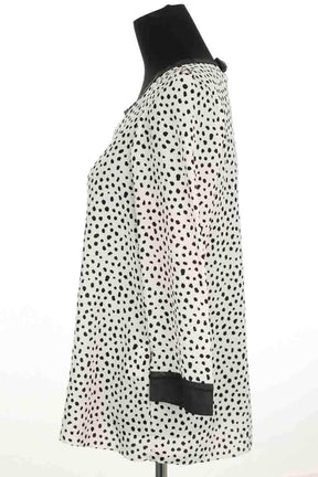 Blouse Claudie Pierlot Blanc en Polyester