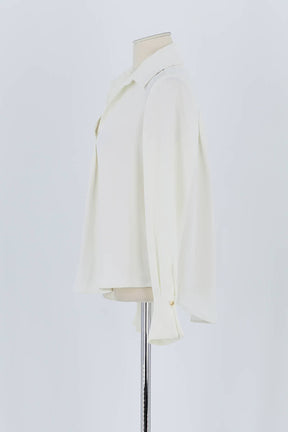 Blouse Claudie Pierlot Blanc en Polyester