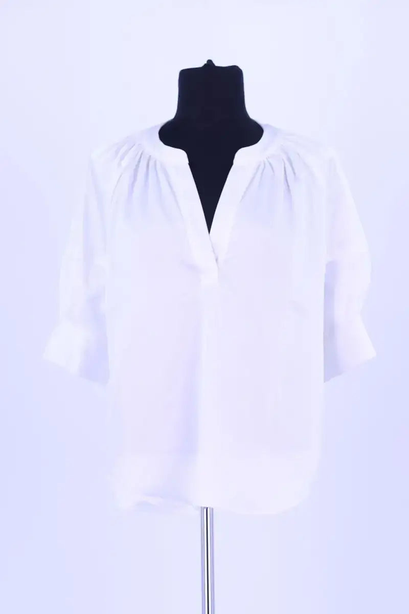 Blouse Claudie Pierlot Blanc en Synthétique
