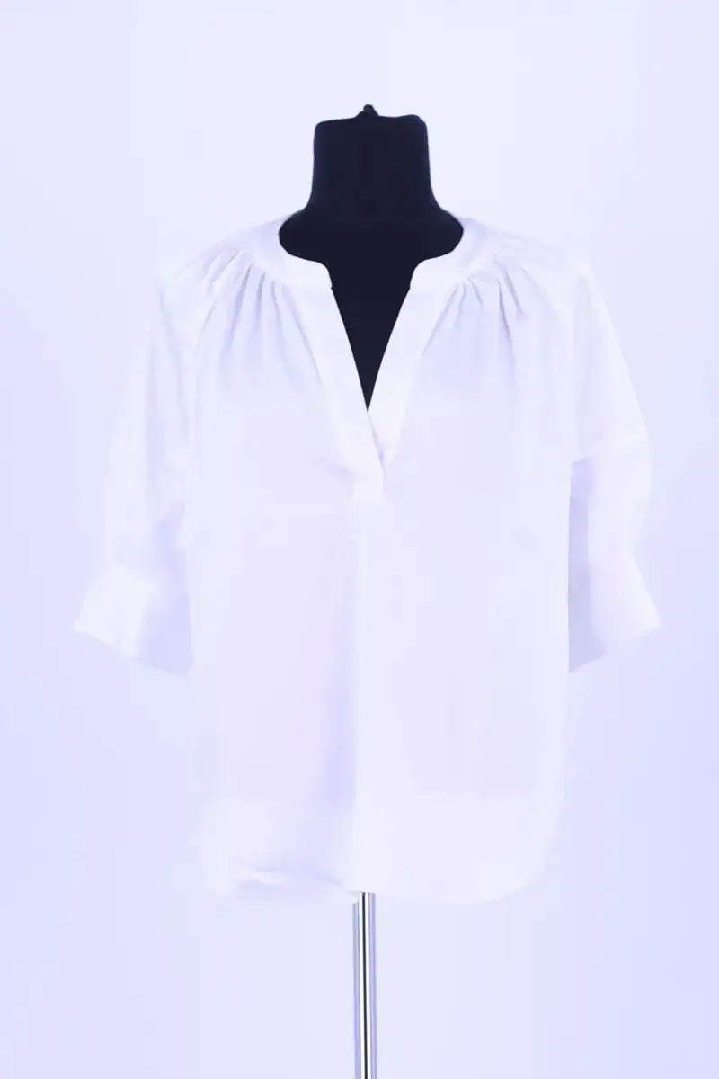 Blouse Claudie Pierlot Blanc en Synthétique