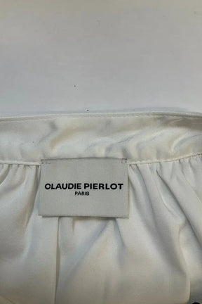 Blouse Claudie Pierlot Blanc en Synthétique