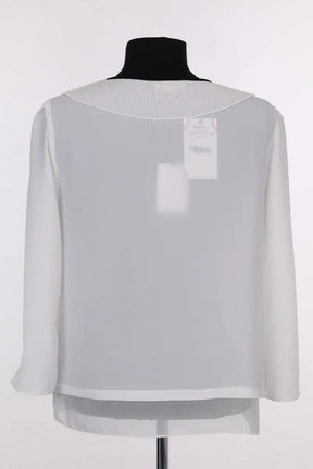 Blouse Claudie Pierlot Blanc en Synthétique