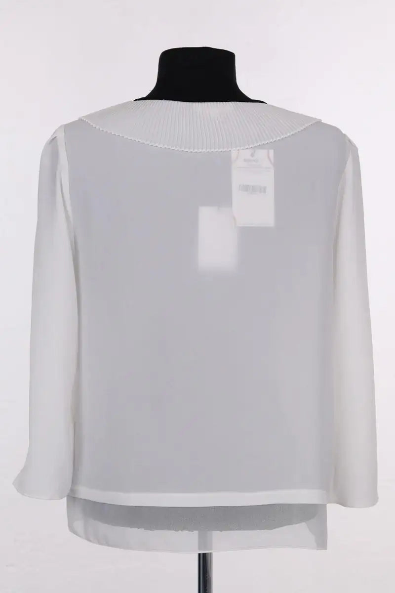 Blouse Claudie Pierlot Blanc en Synthétique