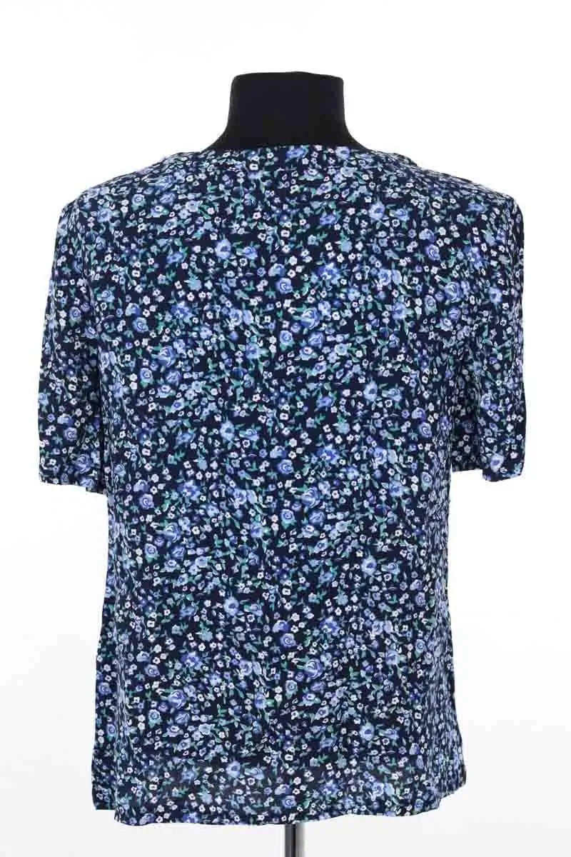 Blouse Claudie Pierlot Bleu en Synthétique