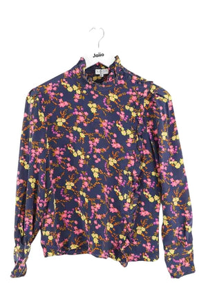 Blouse Claudie Pierlot Bleu en Synthétique, taille S - Seconde Main
