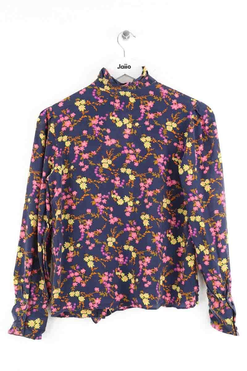Blouse Claudie Pierlot Bleu en Synthétique