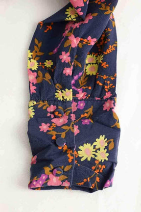 Blouse Claudie Pierlot Bleu en Synthétique