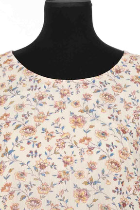 Blouse Claudie Pierlot Ecru en Synthétique
