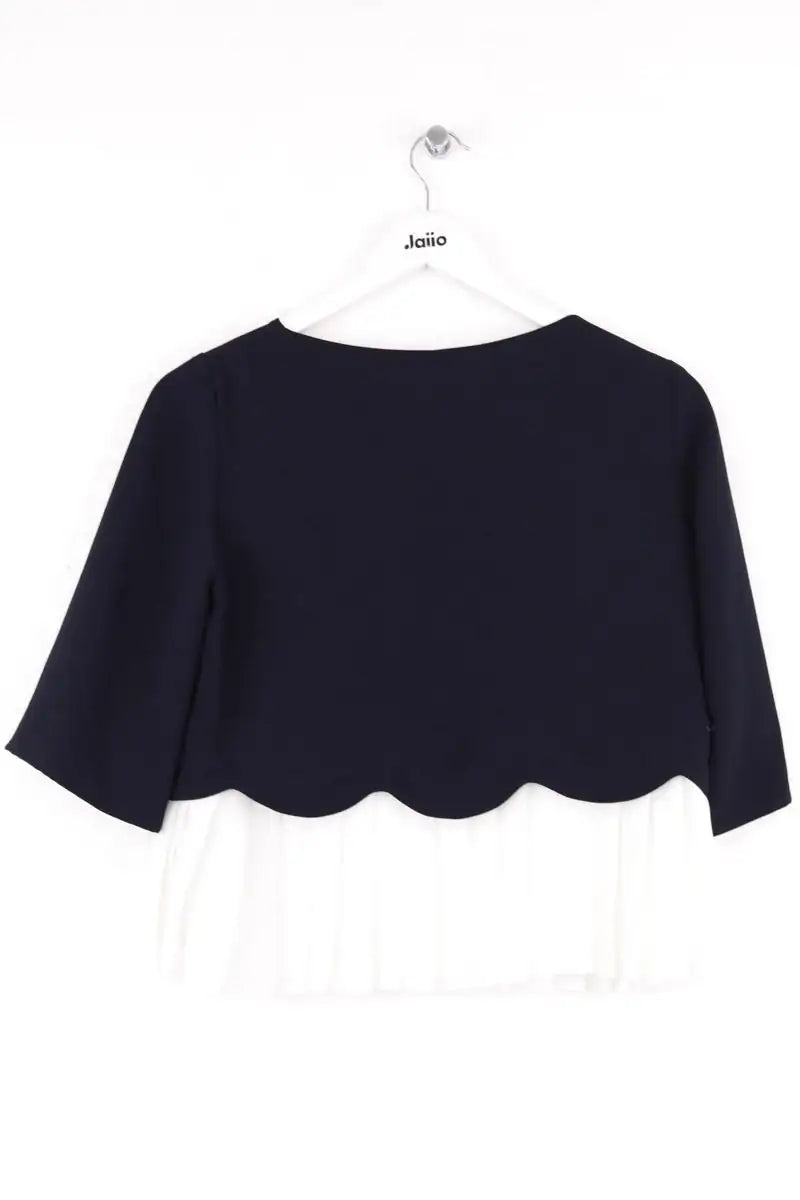 Blouse Claudie Pierlot Marine en Synthétique