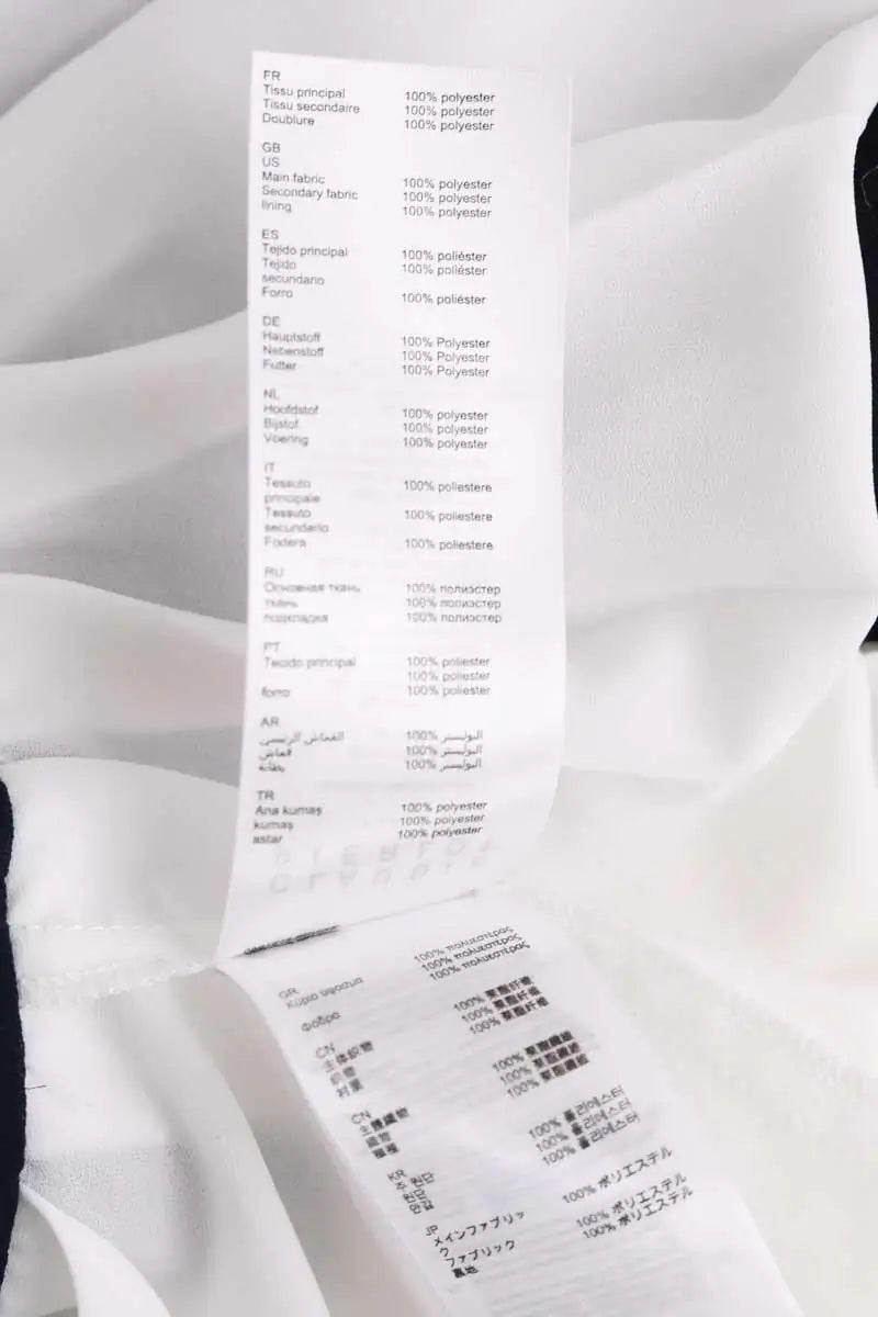 Blouse Claudie Pierlot Marine en Synthétique