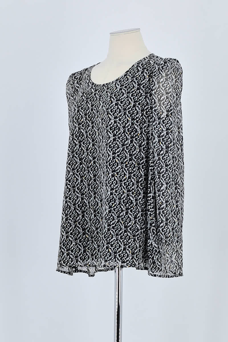Blouse Claudie Pierlot Noir en Polyester