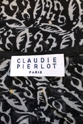Blouse Claudie Pierlot Noir en Polyester