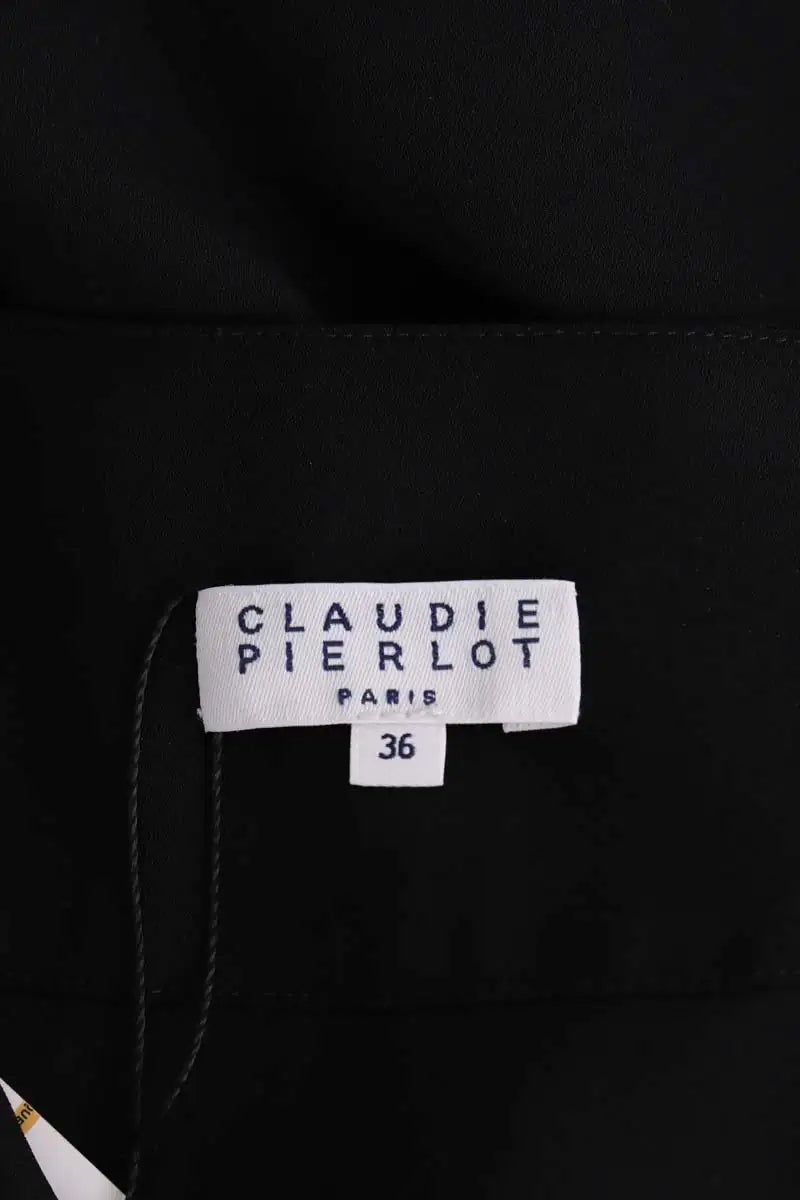 Blouse Claudie Pierlot Noir en Synthétique